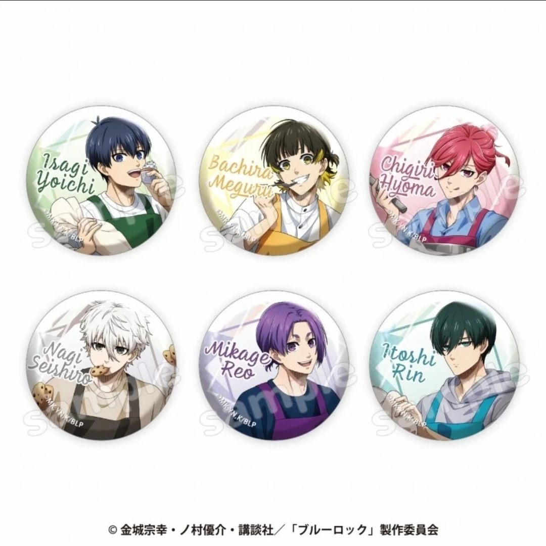 蓝色监狱 蓝锁甜品吧唧/立牌/特典吧唧