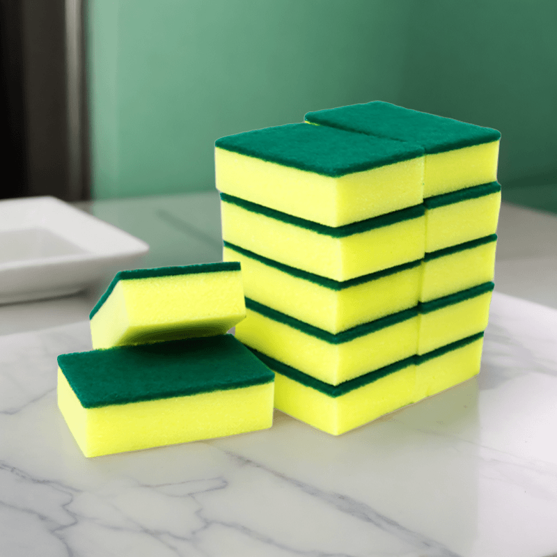 【2元包邮10个】洗碗海绵擦厨房清洁海绵块魔力擦家用洗碗抹布擦洗