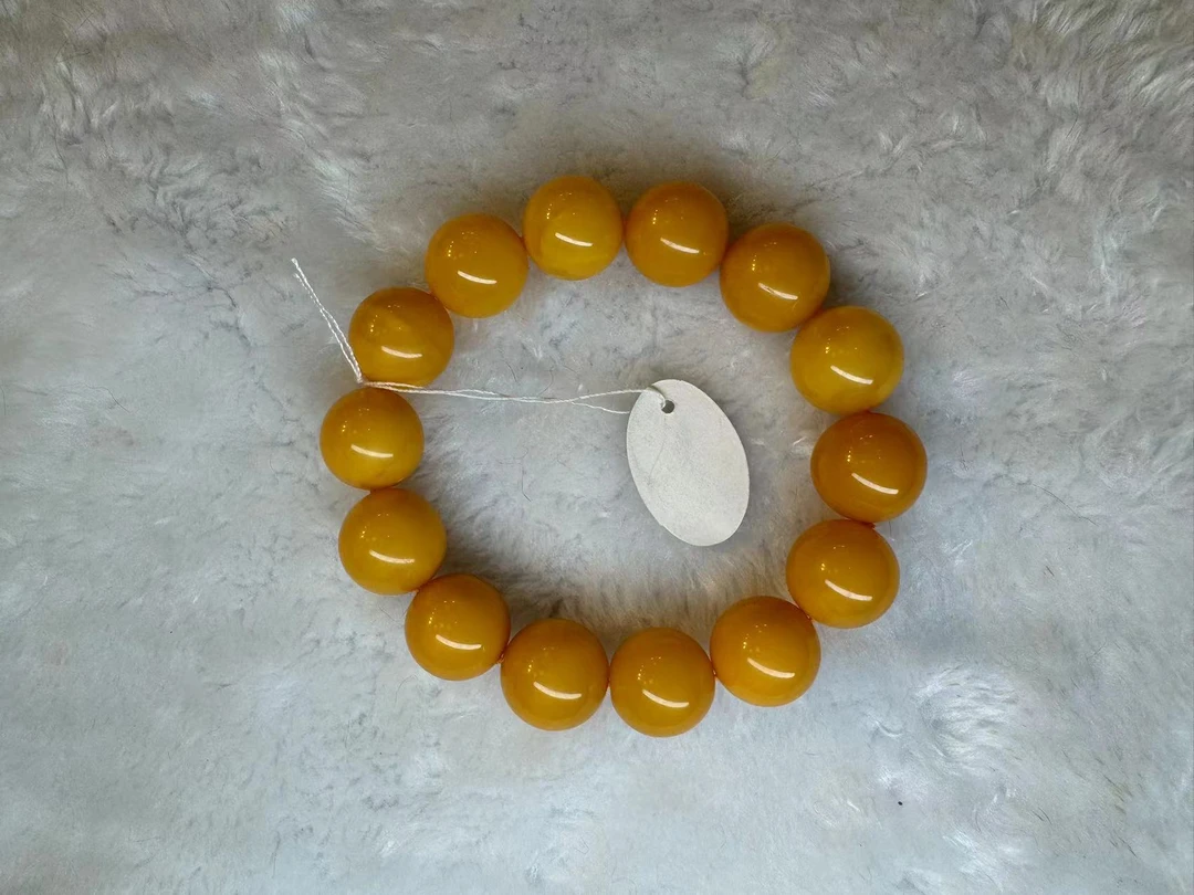 新开播福利款蜜蜡手串