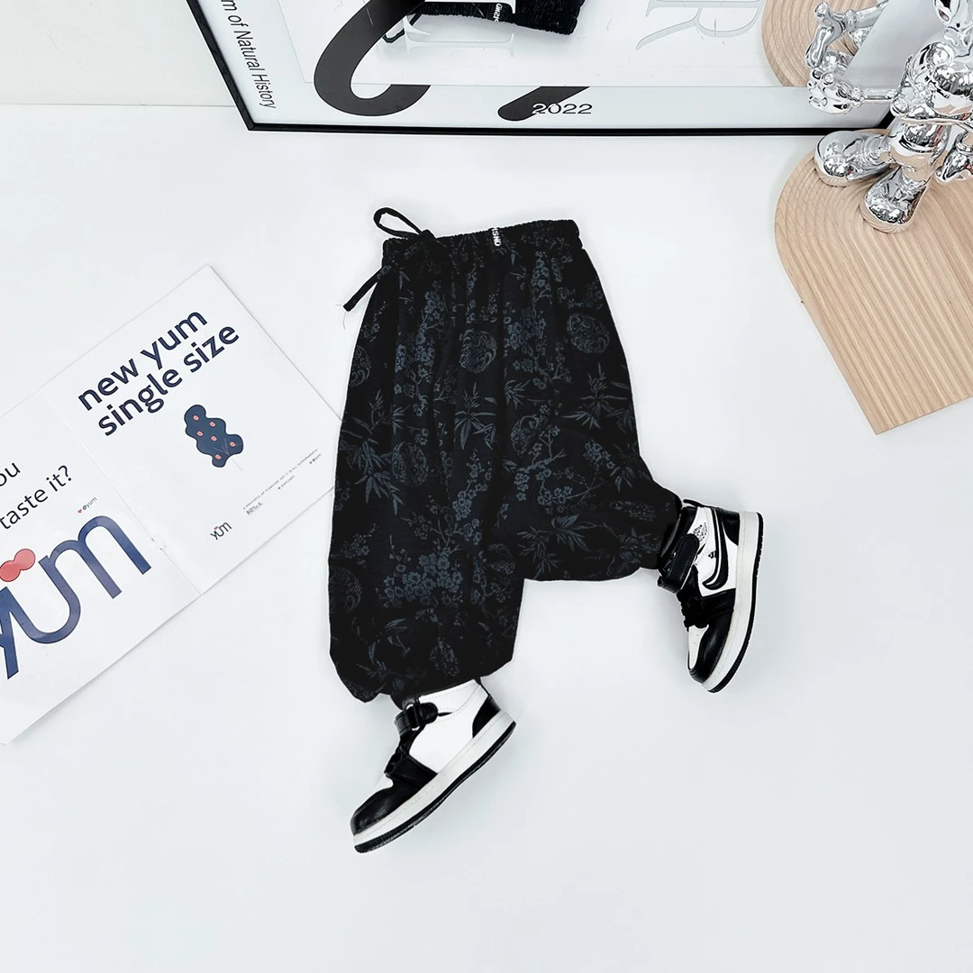 儿童裤子夏季薄款长裤2024夏装新款洋气 D-HZ24250 悠悠童话童装