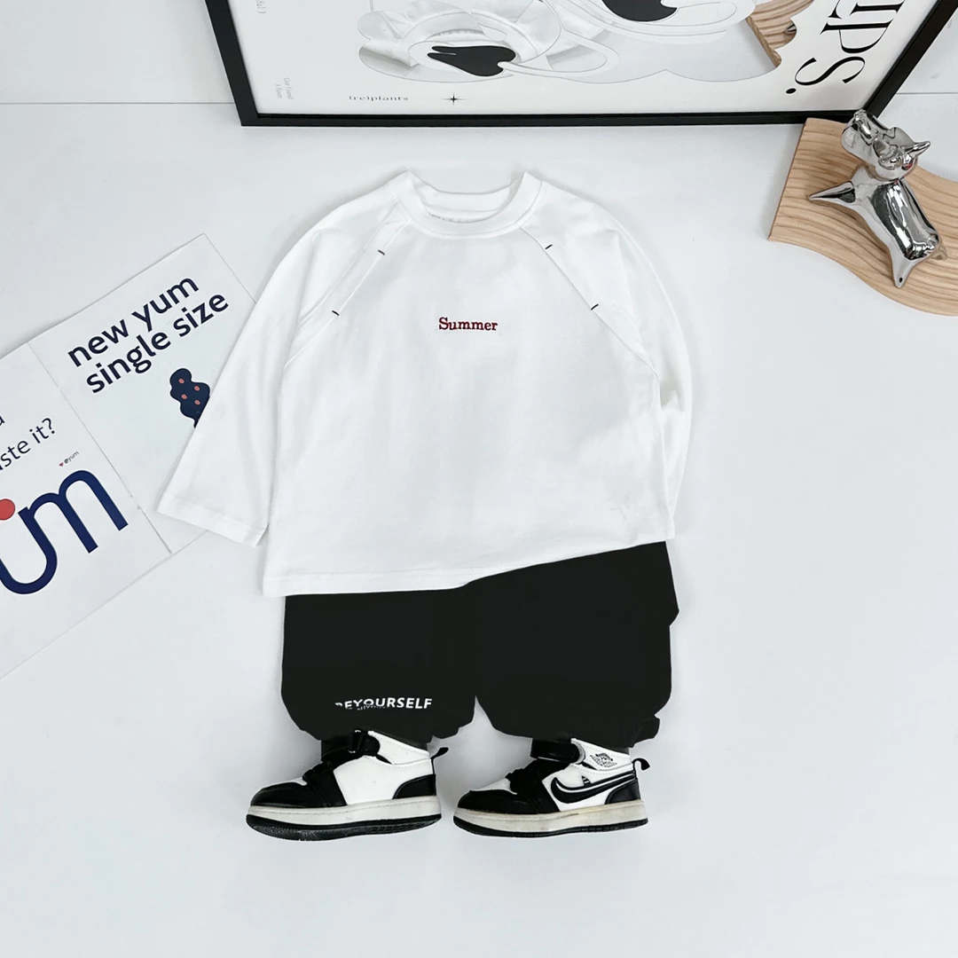 男童长袖T恤2024新款秋装儿童春秋打底衫 D-DM50587 悠悠童话童装