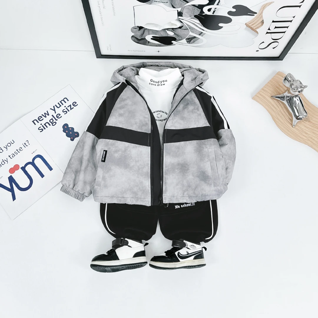 男童加厚外套秋冬款2024新款秋冬装儿童 D-BD88557 悠悠童话童装