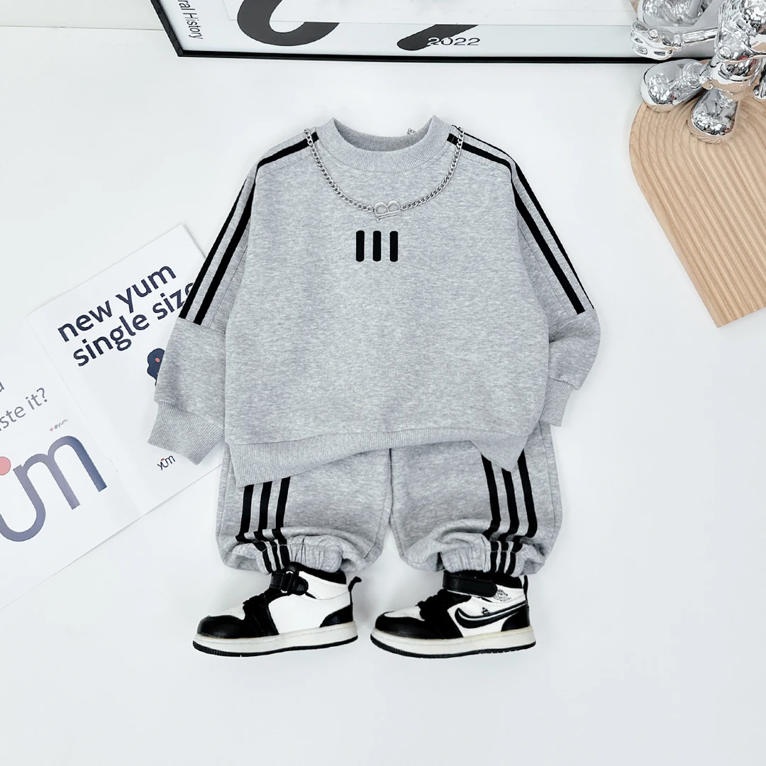 男童套装2024新款秋装儿童运动服两件套 D-DM67103 悠悠童话童装