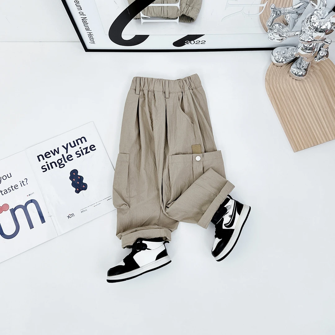 儿童裤子夏季薄款长裤2024夏装新款洋气 D-HZ24639 悠悠童话童装