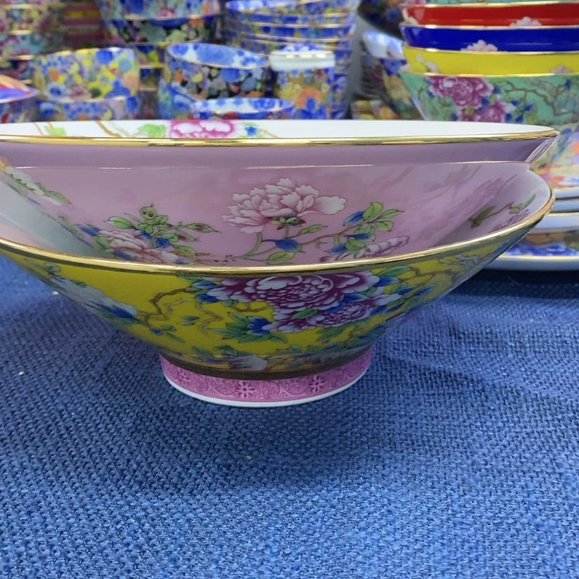 【闪购商品】陶瓷碗8寸万能窝盘，图片色