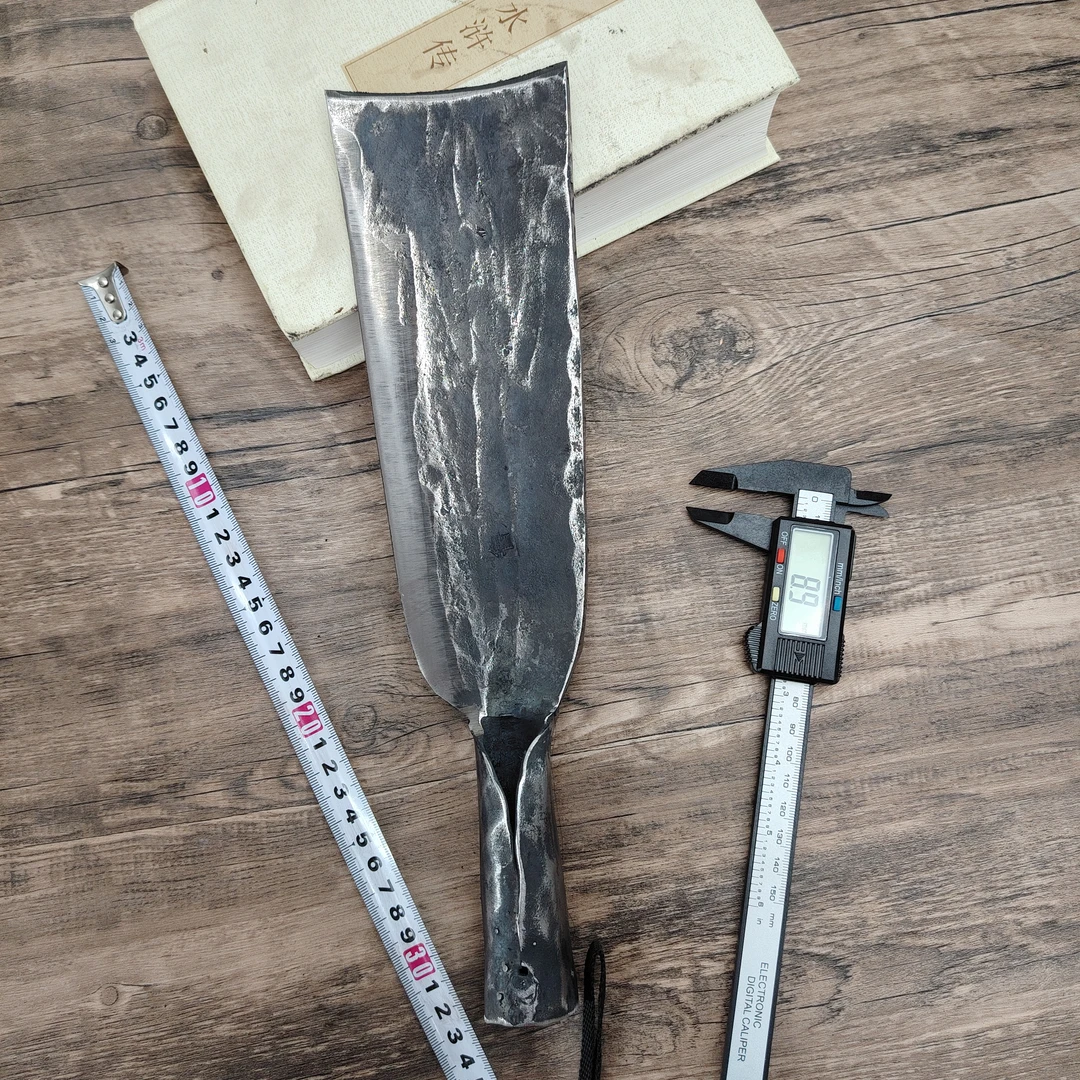 两用柴刀锻打劈柴砍树砍挖两用一体弹簧钢砍柴开荒挖洞户外破竹