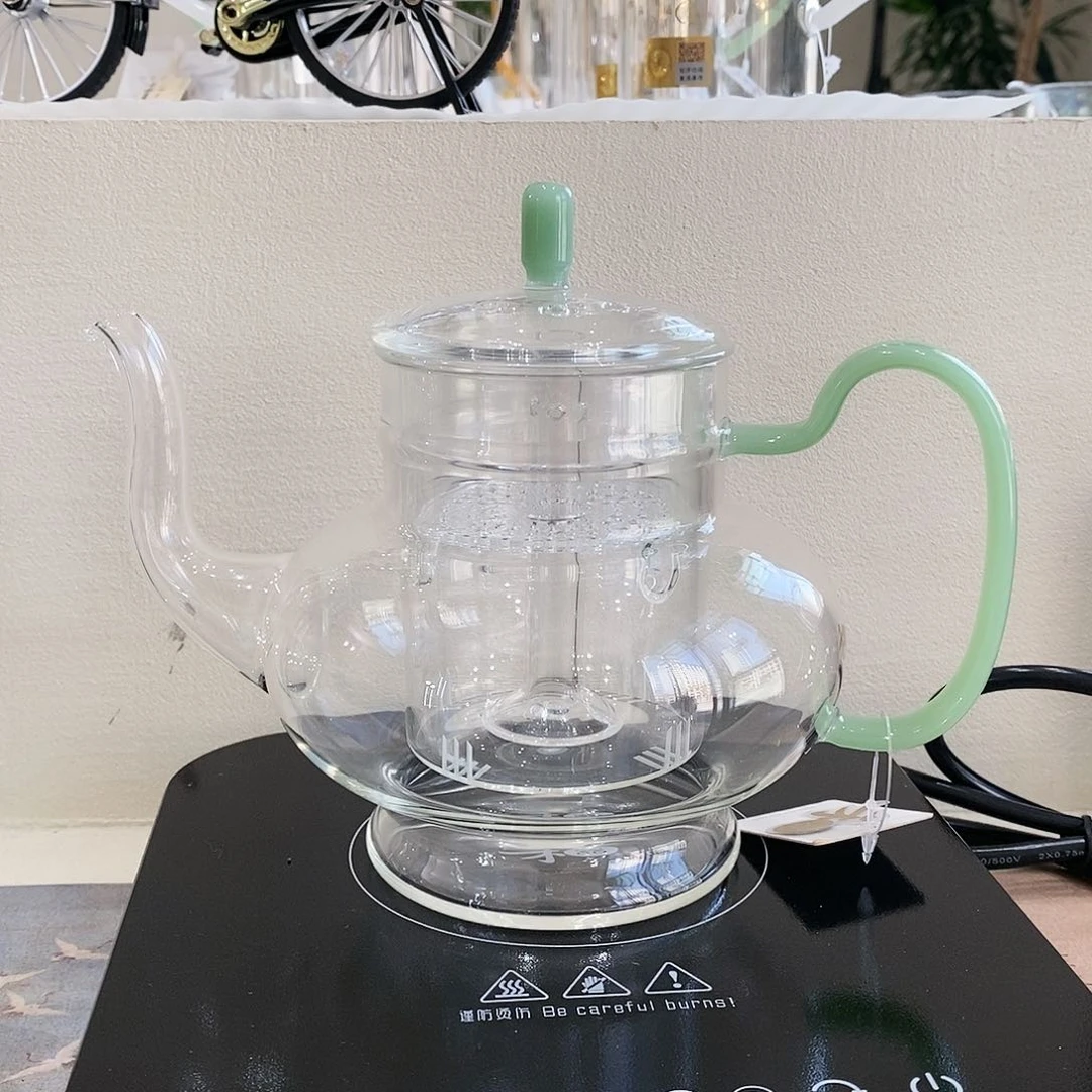 宫灯壶。浅玉。禾器。