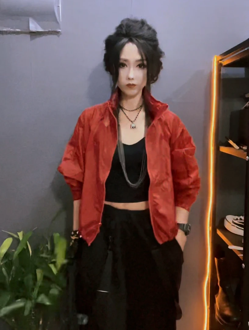 多色夏季防晒连帽上衣