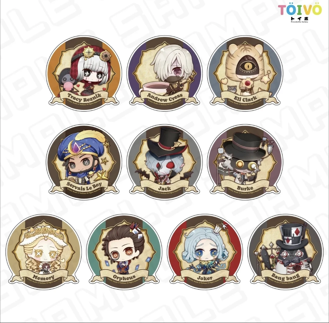 第五人格TOIVO popup Q版第二弹吧唧徽章卡片默认代拆