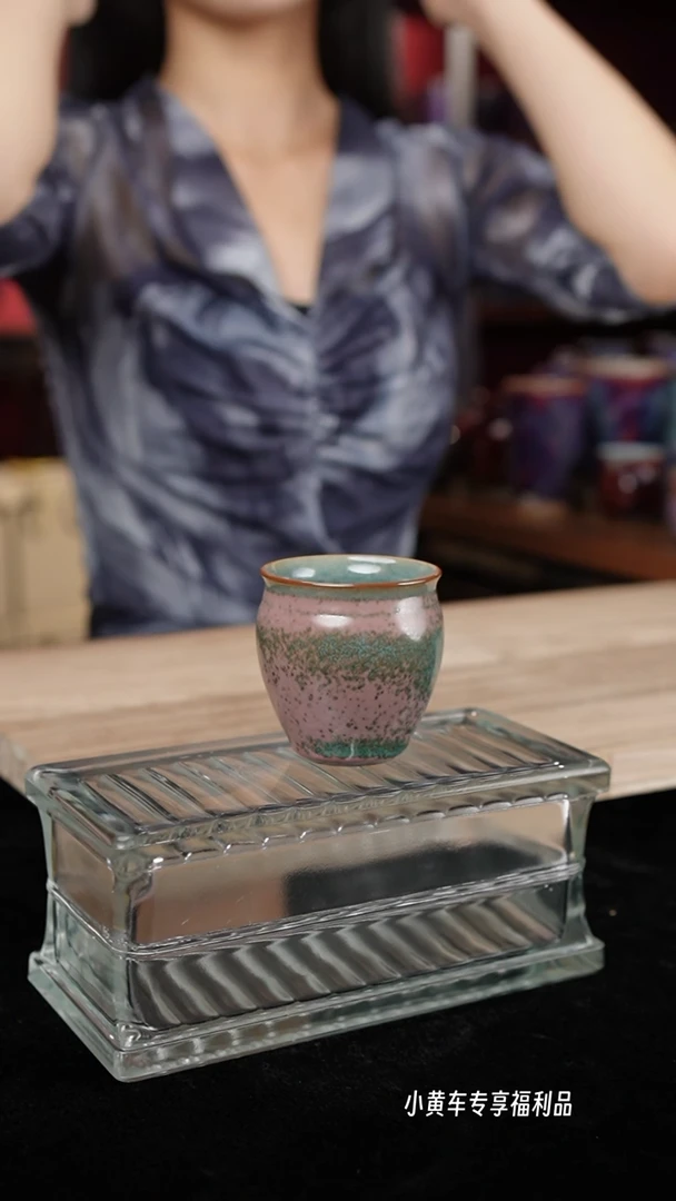 【闪购商品】摆件小师妹-钧瓷-主人杯-超