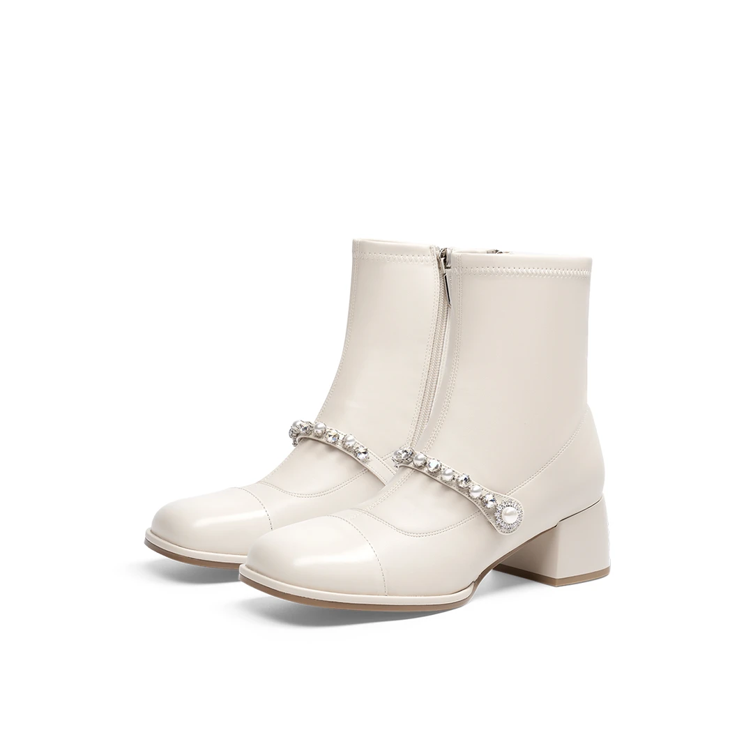 KISSKITTY简约弹力时装靴SA54701-36