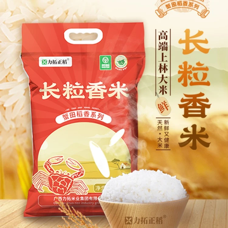 长粒香米5kg长寿之乡上林当季新米绿色认证真空包装