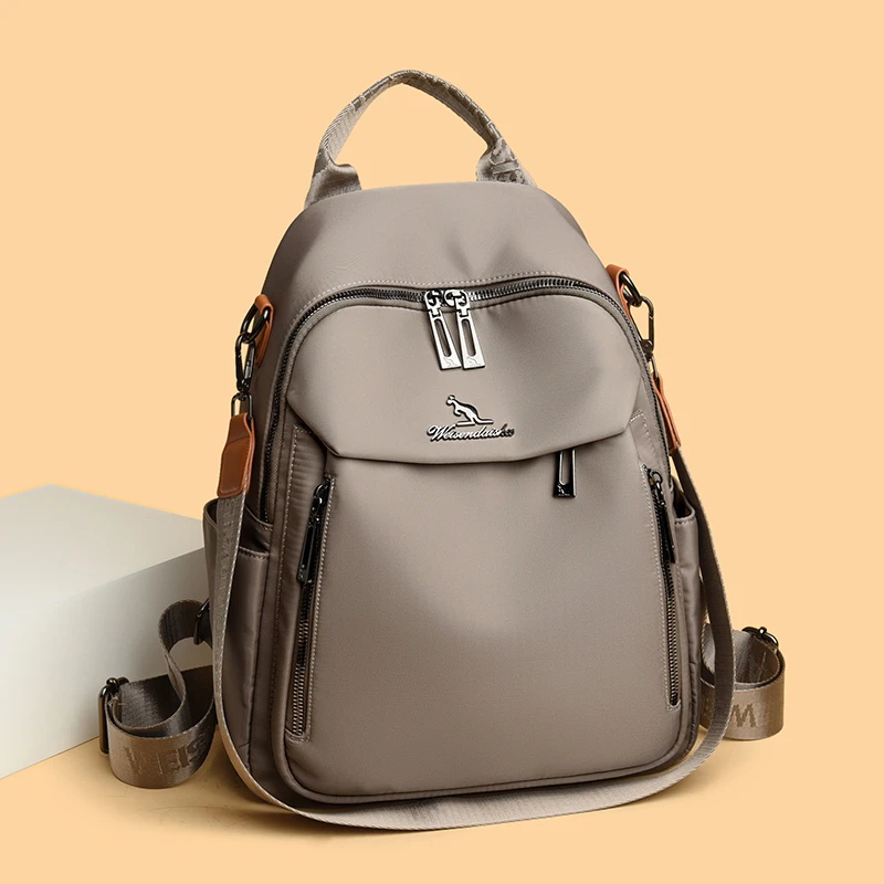 威森袋鼠正品新款多功能双肩包大容量多隔层3078#