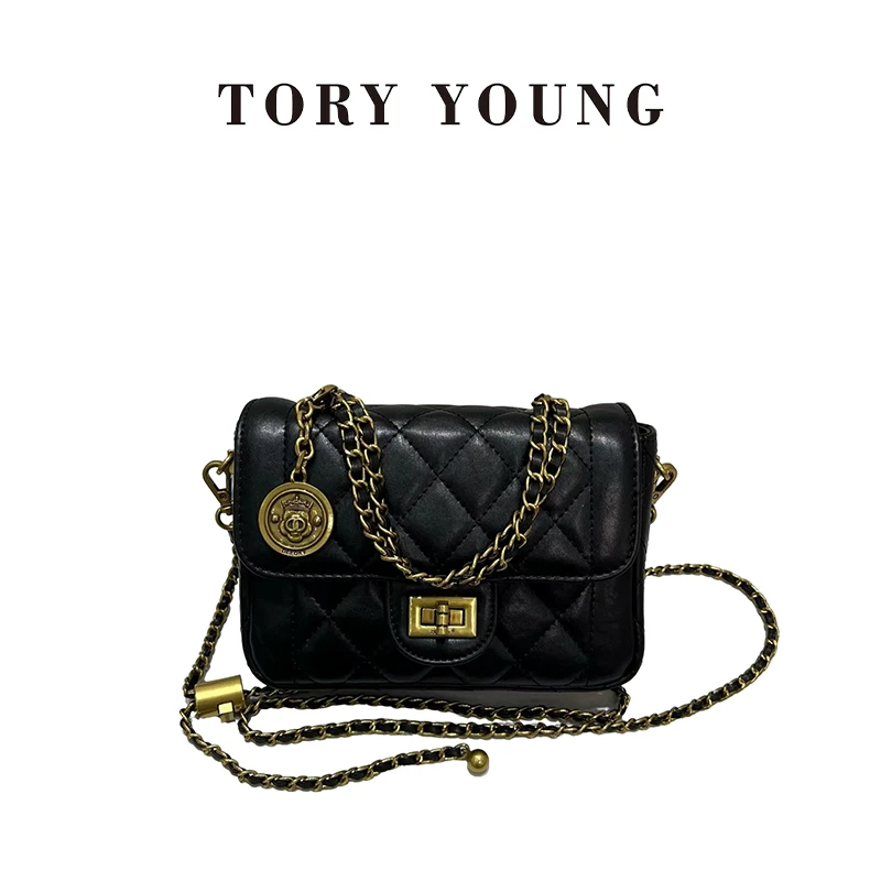 【TY】ZT-D7039-游牧黑 轻奢高级韩版单肩潮流时尚简约女包