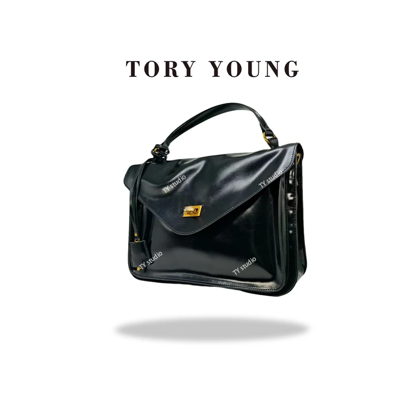 【TY】SKL-5358-1-黑色 轻奢高级韩版单肩潮流时尚简约女包