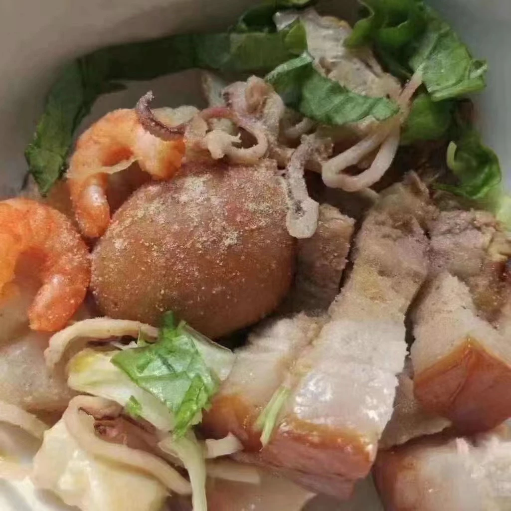 潮汕美食【甲子美味卤肉鱼索包】