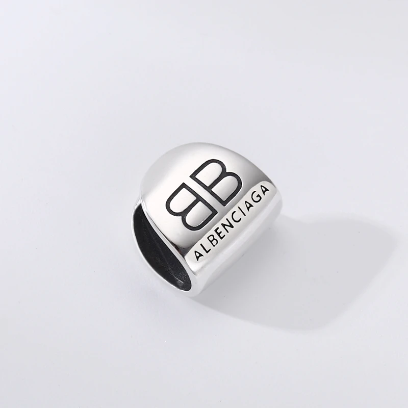 925银耳饰 B字耳夹 耳钉 耳扣 韩版流行耳饰