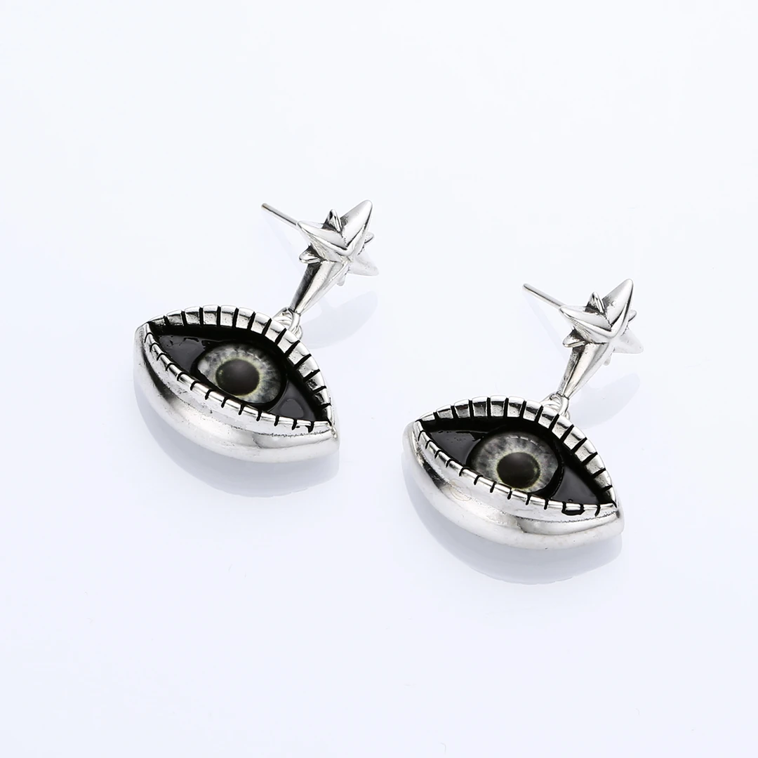 925银耳饰 荷鲁斯耳钉 耳扣 男女款流行耳饰