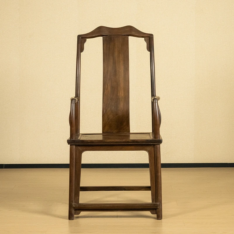 清代 红木大南官帽椅 古董家具