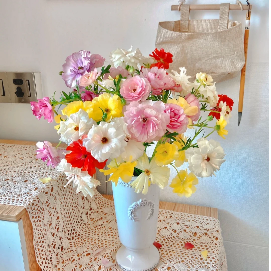 【花和优品】2扎混色蝴蝶洋牡丹2扎插瓶效果更好