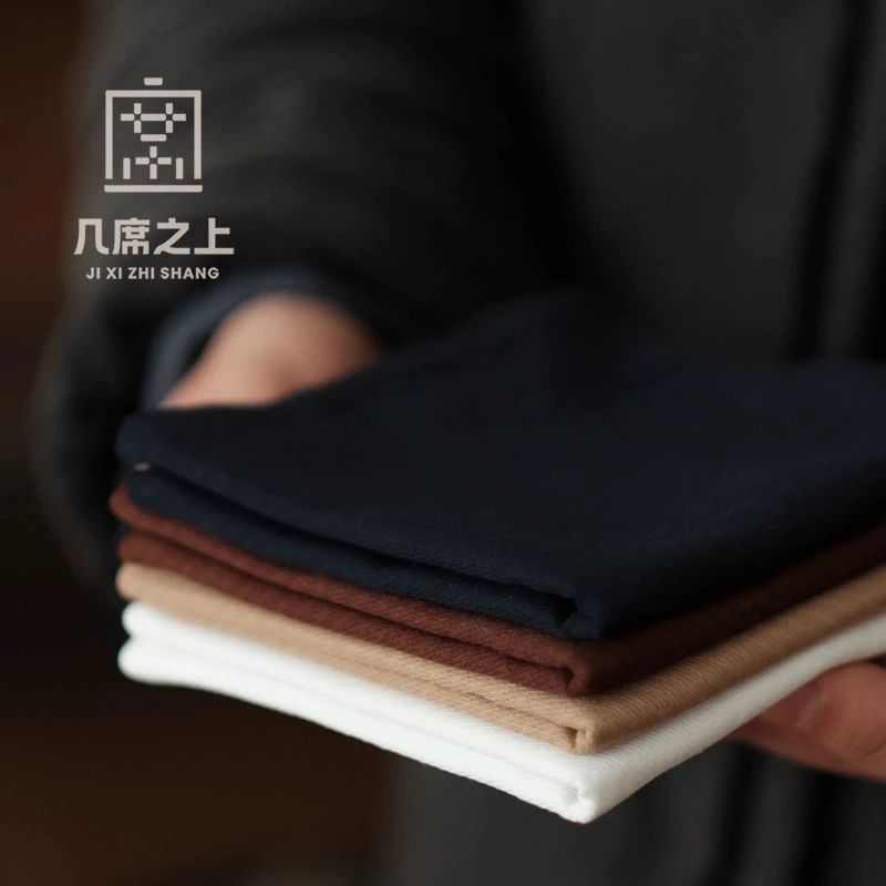几席之上日式布艺加厚吸水茶布洁方 禅意功夫茶具毛巾抹布 超吸水