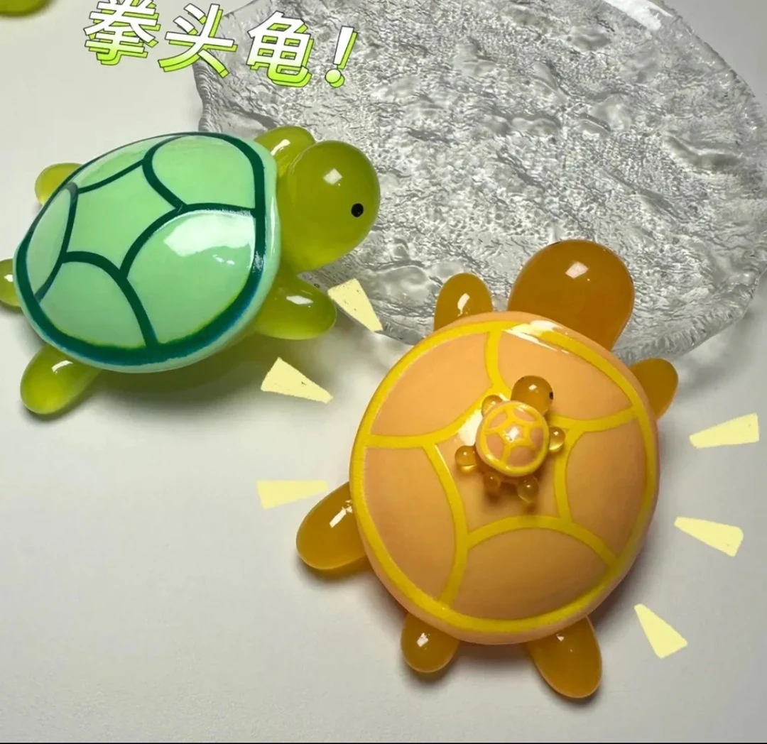 超级无敌巨无霸乌龟树脂夜光diy小摆件