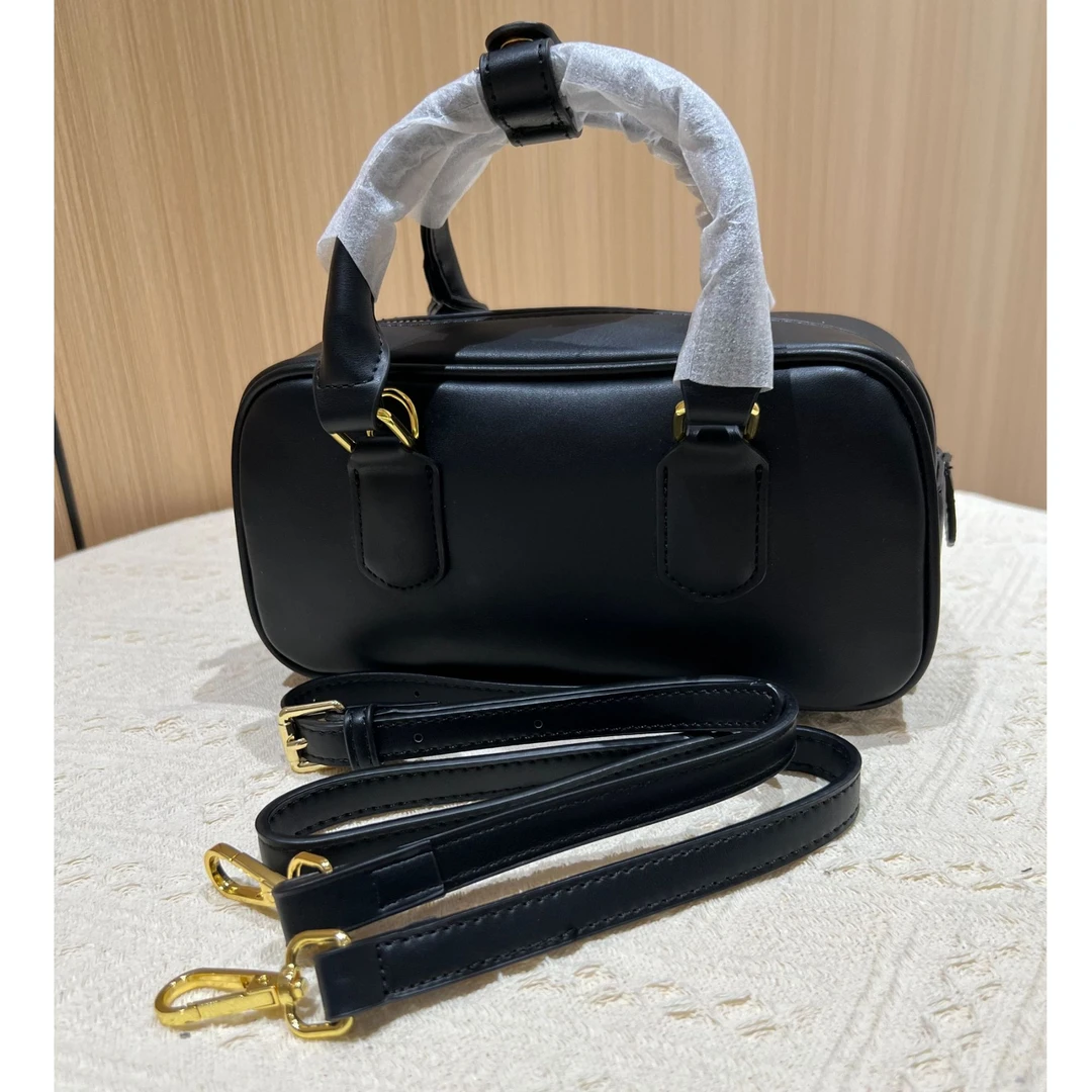 【俐32】高级感枕头包斜挎包黑色包包