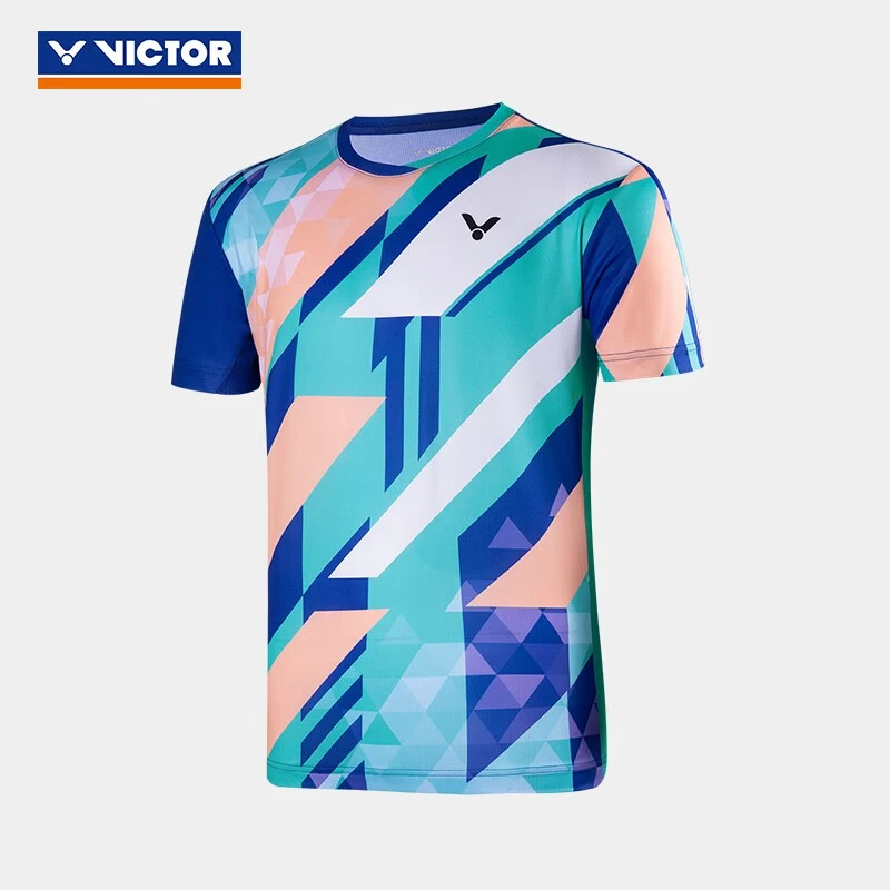 VICTOR/威克多速干胜利羽毛球服 比赛系列男款针织运动T恤轻薄