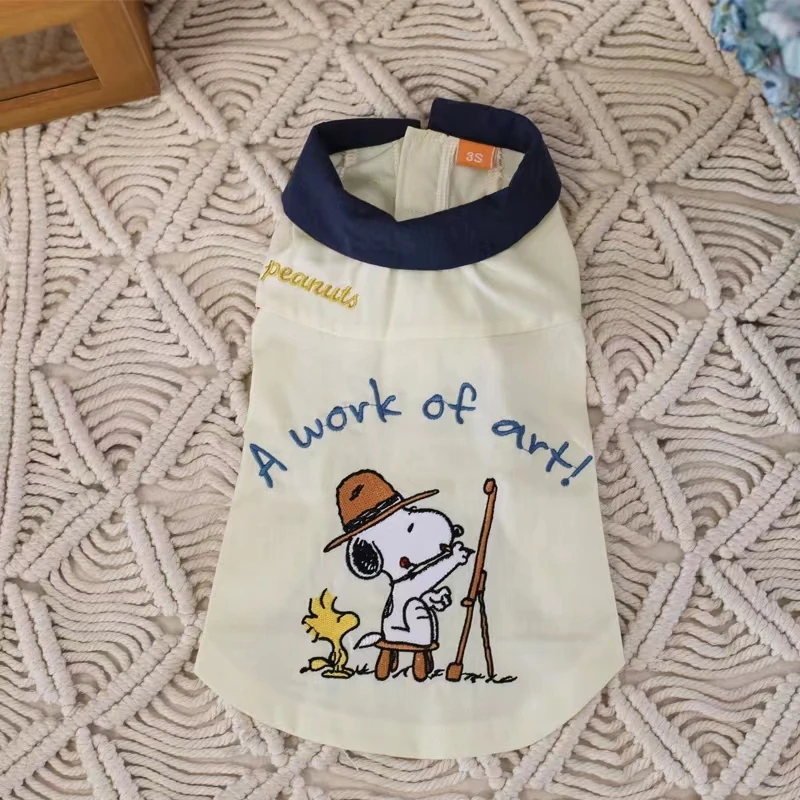 新品宠物服饰艺术家小比衬衫西装领