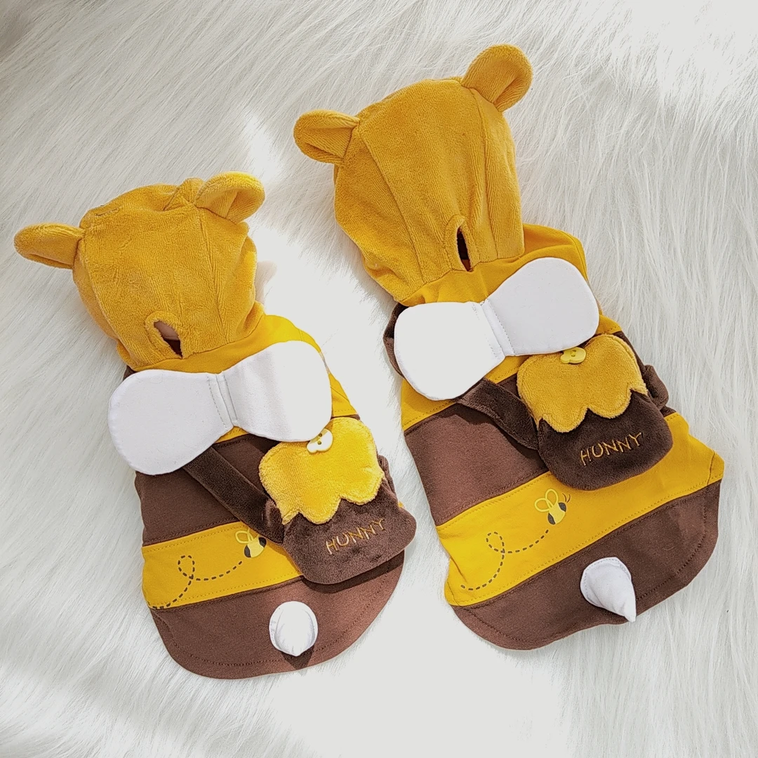 PET  BENE日系宠物服饰蜜蜂带帽变身装