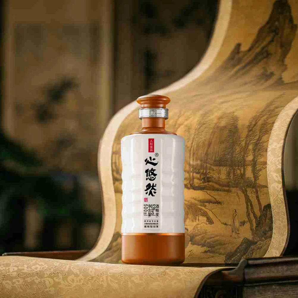小糊涂仙【心悠然人和佳品】高端商务纯粮酱酒53度500ml*1瓶
