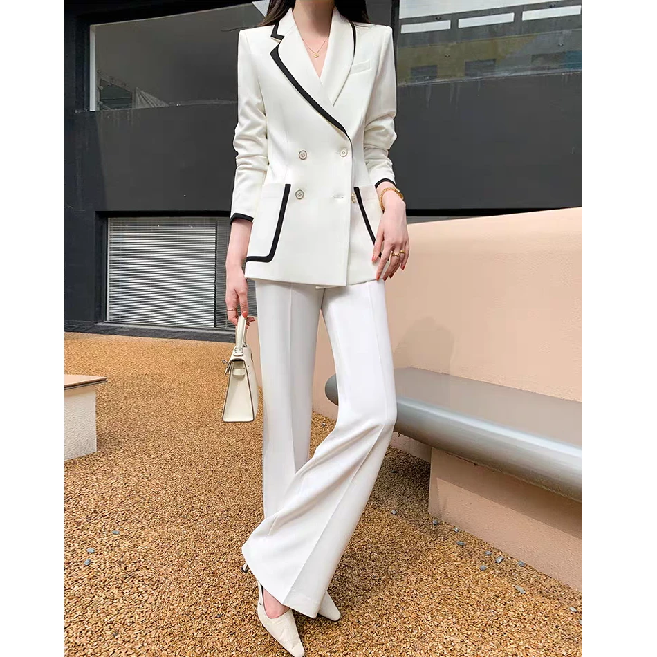 【6536套装-YR】西装套装女高级感显瘦气质休闲西服两件套装