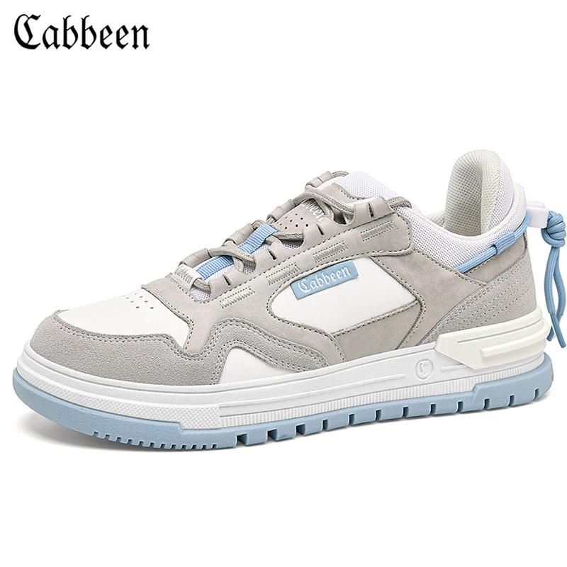 Cabbeen/卡宾2022年潮感拼接鞋面青春元气休闲板鞋男鞋3223205032