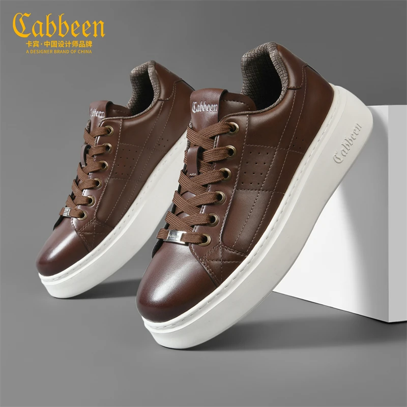卡宾男鞋正品秋季2024复古雅丹风小众百搭透气不臭脚休闲鞋子板鞋