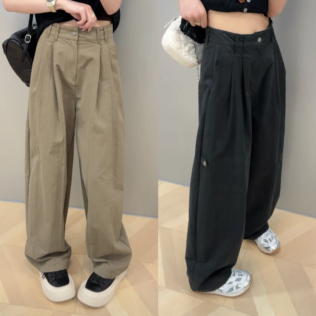 【L.P.L meng】新款时尚窄版休闲工装裤