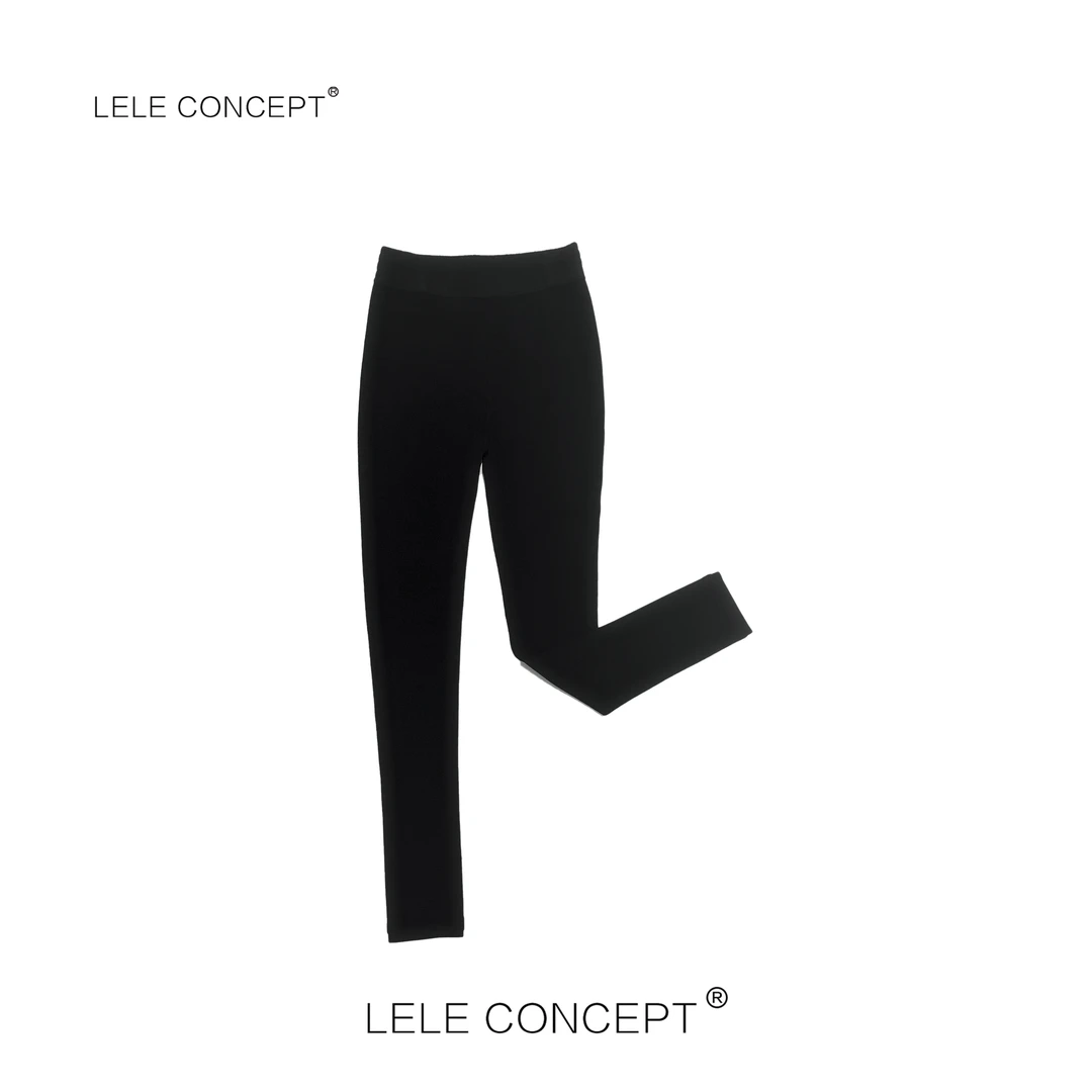 LELE CONCEPT 丨秋冬舒适百搭新款弹力修身打底裤K0274