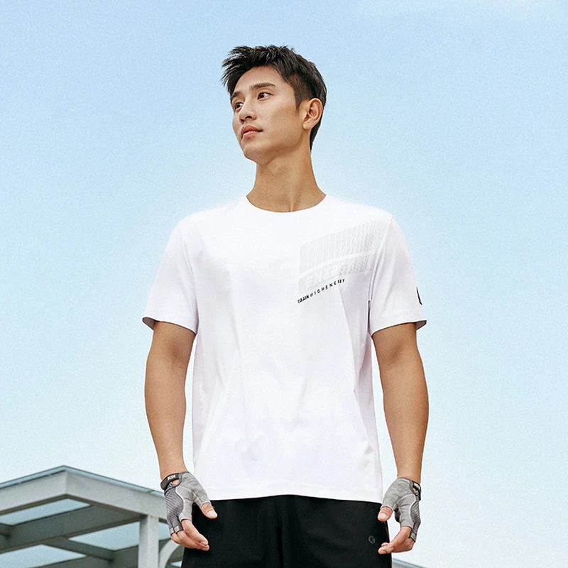 中国乔丹运动短袖男2024夏季透气吸汗速干耐磨T恤衫男EHS23241715