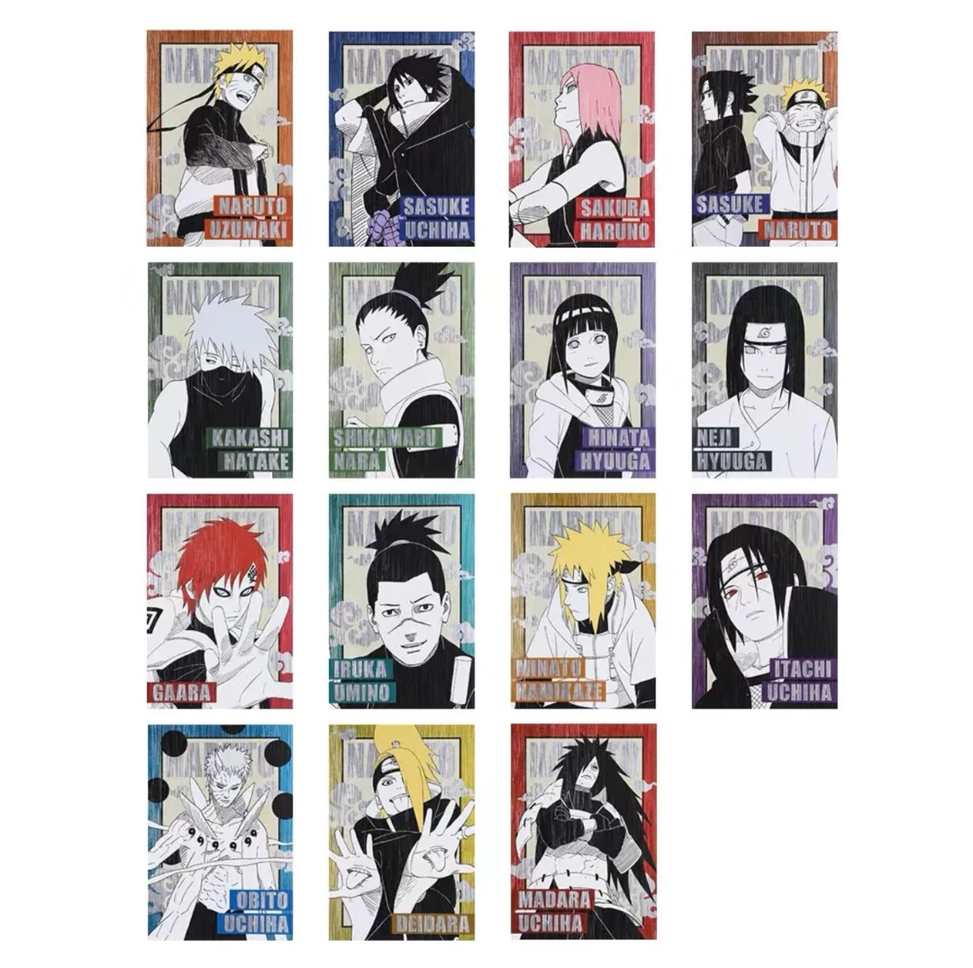 【椰叶】火影忍者JS NARUTO 金属明信片 vol.1