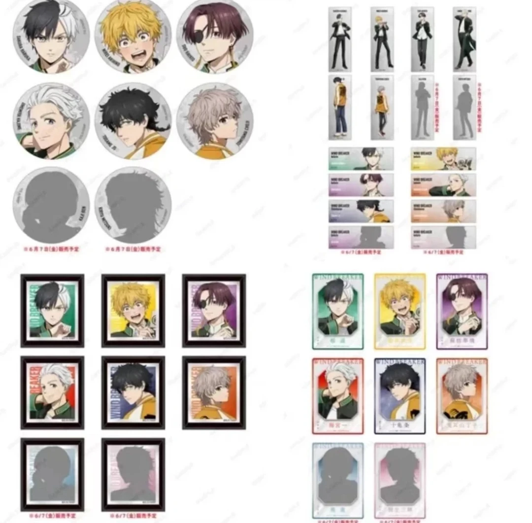 【椰叶】防风铃 大交流展场贩限定系列 吧唧&透卡