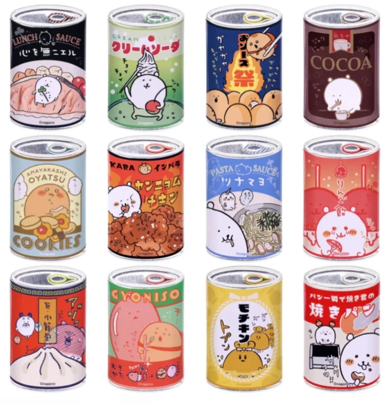 【椰叶】自朝熊 NAGANO 罐头吧唧徽章 全12种