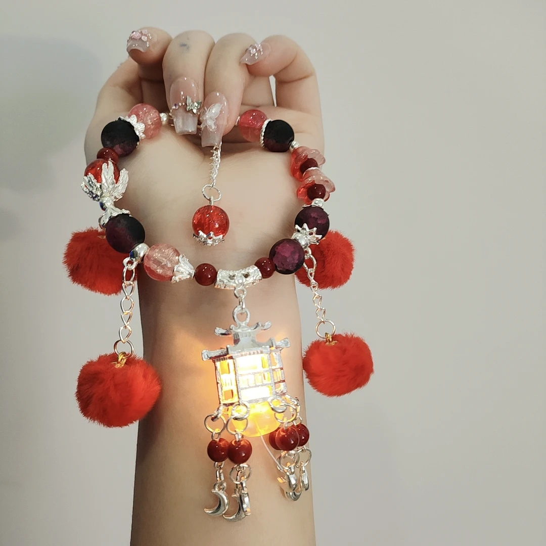 【宫灯专属链接】款式不止一款，多种任选-琉璃手串