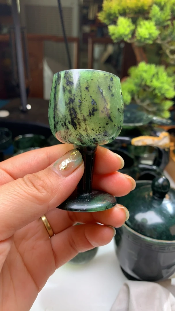 非遗手工留香杯一对装
