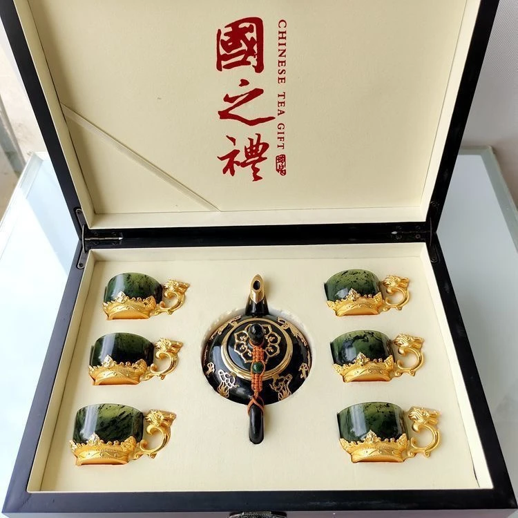 非遗手工茶具镶嵌茶具礼盒