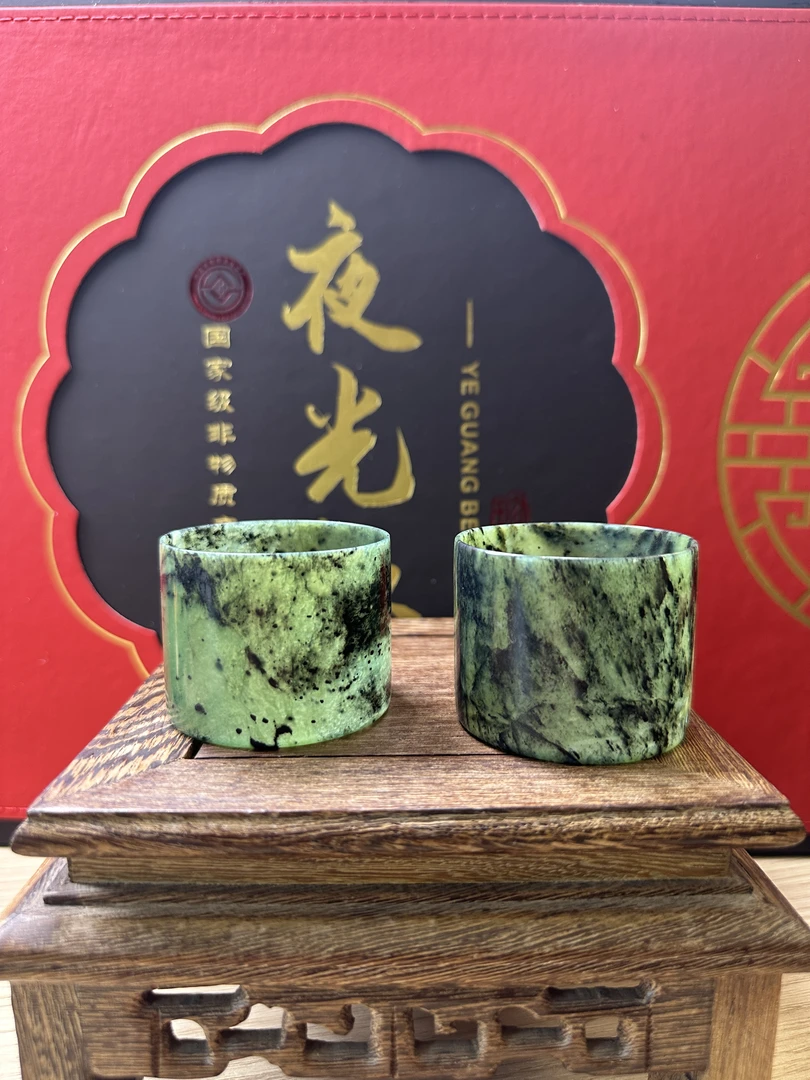 非遗 闻香杯一对装