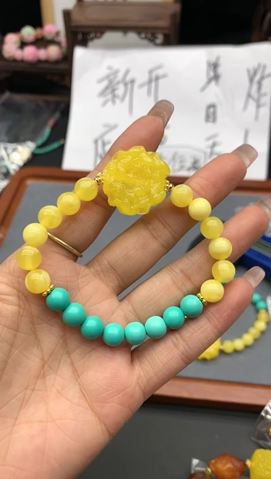 【闪购商品】琥珀手链未镶嵌25