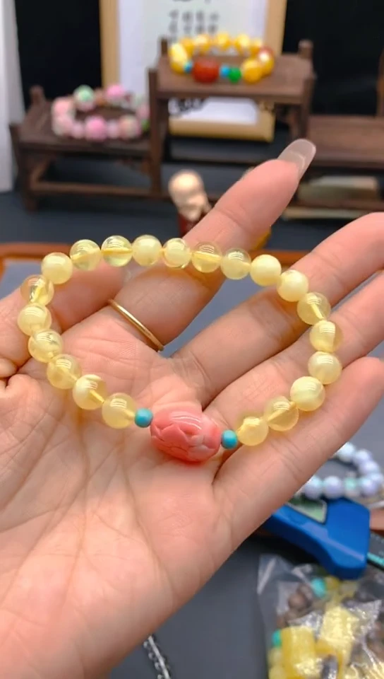【闪购商品】琥珀手链未镶嵌5