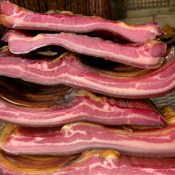 直播香猪福利土家烟熏排骨五花肉