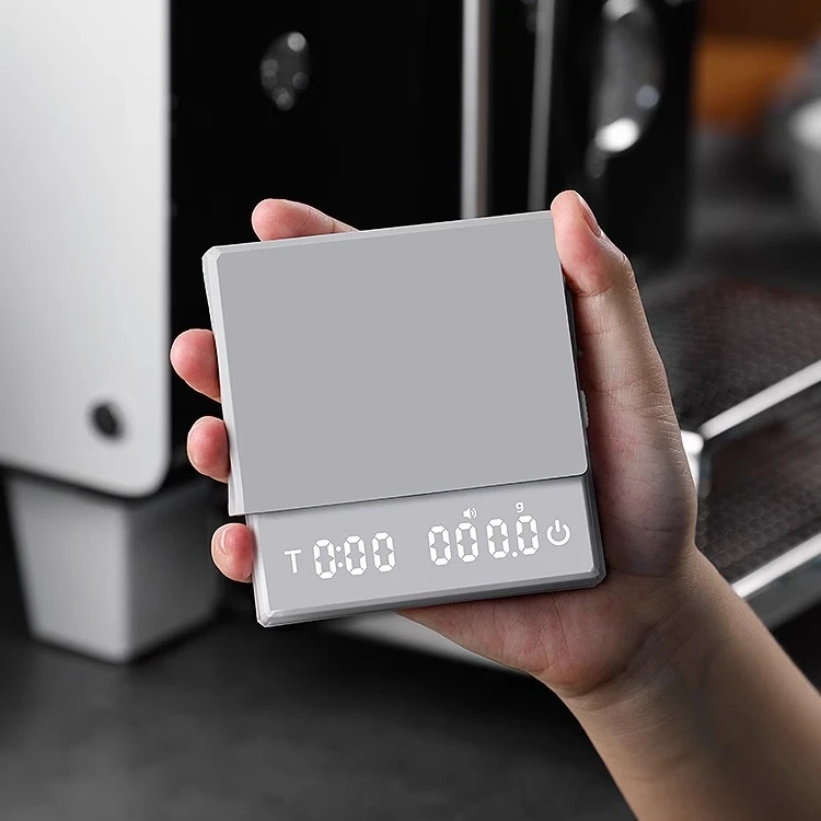 Bincoo咖啡电子秤mini智能意式秤高精度充电咖啡秤重粉水比专用L