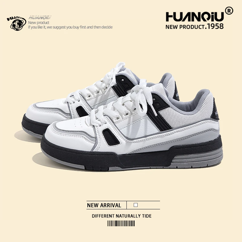 环球鞋子女潮流百搭女鞋2023新款网红秋季薄款透气日系低帮板鞋潮