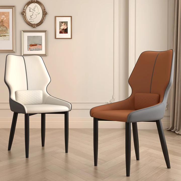现代高级感北欧轻奢餐椅简约家用麻将餐厅休闲酒店椅书桌椅洽谈